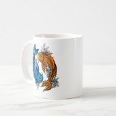 コイインヤン コーヒーマグカップ (正面左)