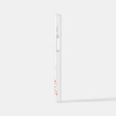 コイエレガント魚と紅花芸術 | セント日本の iPhoneケース (左側面)