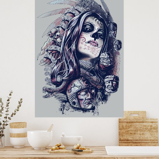 コイオロクワ ポスター (キッチン)