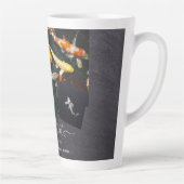 コイカスタムフィッシュコラージギフト男性へ カフェラテマグ (右)