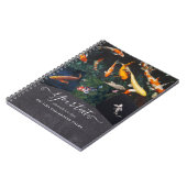 コイカスタムフィッシュコラージギフト男性へ ノートブック (左側)