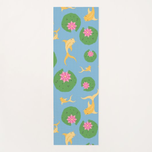 コイカスタムフィッシュポッドフィットネス瞑想 ヨガマット (正面)