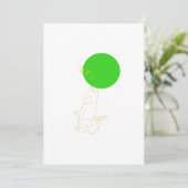 コイカスタムフィッシュミニマリズムのグリーティングカード シーズンカード (スタンド正面)