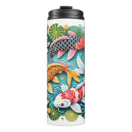 コイカラフルが池に泳ぐ タンブラー