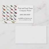 コイカラフル魚の品種錦鯉アジア美術 名刺 (正面/裏面)