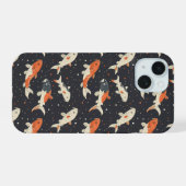 コイカルプス模様 iPhone 15ケース (裏面横)