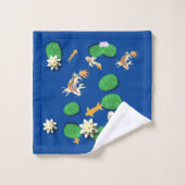 コイカープアンドウォーターリリー バスタオルセット (ウォッシュタオル)