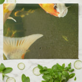 コイカープティータオル キッチンタオル (折り畳み)