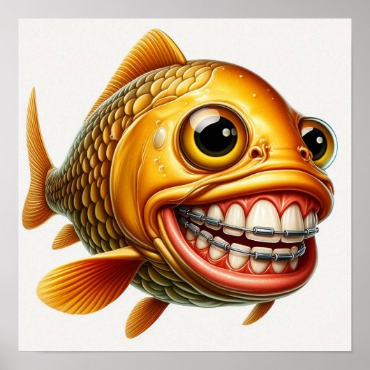 コイカープ – アーカイバルアートプリント ポスター (正面)