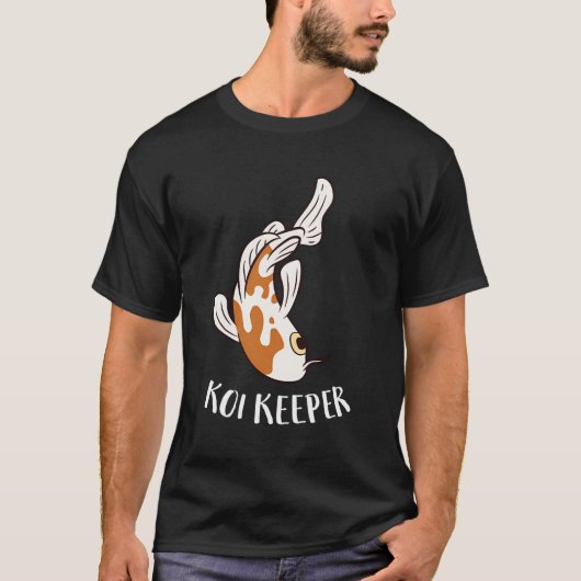 コイキーパー日本のコイフィッシュ恋人 Tシャツ (正面)