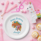 コイゴールドフィッシュ誕生日紙プレートアジア ペーパープレート (パーティー)