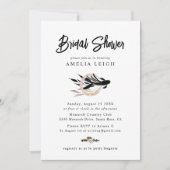 コイサカナブライダルシャワー 招待状 (正面)