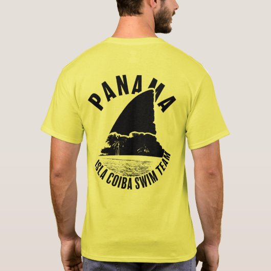 コイバのスイムチームPCZ Tシャツ (裏面)