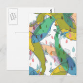 コイパターン – はがき (正面/裏面)