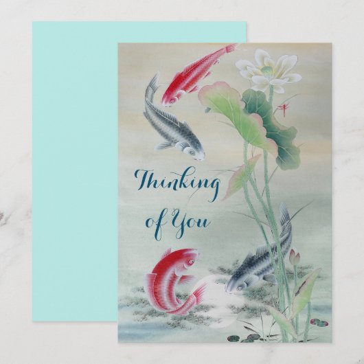 コイフィッシュとハス (正面/裏面)