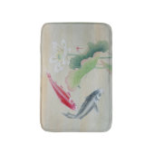 コイフィッシュとハス バスマット (正面縦)