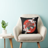 コイフィッシュウォーターリ日本のリーアート クッション (椅子)