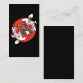 コイフィッシュウォーターリ日本のリーアート 名刺 (正面/裏面)