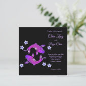 コイフィッシュカスタムウエディング招待状 招待状 (スタンド正面)