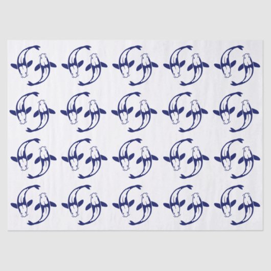 コイフィッシュカルプ#2 DIYカラーズブルー 薄葉紙 (正面)