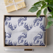 コイフィッシュカルプ#4 DIYカラーズブルー 薄葉紙 (ギフト)