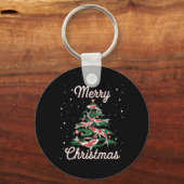 コイフィッシュクリスマスツリーコイカープクリスマスツリー キーホルダー (正面)