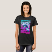 コイフィッシュコイク日本のロ伝統的VAPORWAVE A Tシャツ (正面フル)