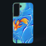 コイフィッシュポンドサムスンギャラクシーS22プラスケース SAMSUNG GALAXY S22 ケース<br><div class="desc">スタイルサムスンギャラクシーS22プラスこの美しい図解入りの、写真付きのコイ魚の池ケース。ユリ鮮やかパッドに囲まれたキラキラ輝く青い海を泳ぐ黄金のコイを特徴とし、このケースは穏やかでエレガンスな感覚を日常の機器にもたらす。流れる水と鮮やかなオレンジと青いトーンは、あなたの電話の間芸術的に心地よい保護雰囲気を作り出す。オリジナルのアートワーク@kawtharstarseaコイ愛好家、自然愛好家、外出先で静かで水をテーマにしたアートを鑑賞する人に最適。</div>