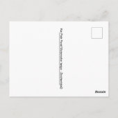 コイフィッシュポンドベージュ水彩絵葉書 ポストカード (裏面)