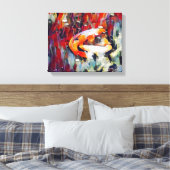 コイフィッシュポンドラグのエリア屋内または屋外 キャンバスプリント (インサイチュ (寝室))