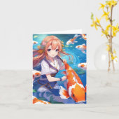 コイフィッシュ勉強Q カード (黄色い花)