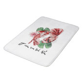 コイフィッシュ日本のスタイルスクリプトオリエンタルアート バスマット (アングル)