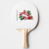 コイフィッシュ日本のスタイルスクリプトオリエンタルアート 卓球ラケット (正面)