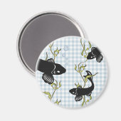 コイフィッシュ2.25インチマグネット マグネット (正面/裏面)