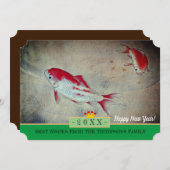 コイフィッシュ&新年おめでとう!カード/20XX シーズンカード (正面/裏面)