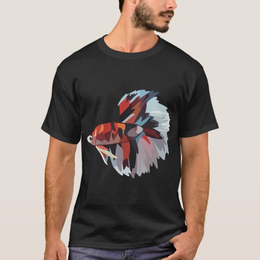コイベタフィッシュ - デジタルイラスト Tシャツ (正面)