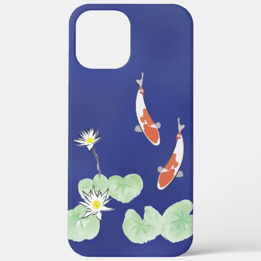 コイポンドブルーiPhone 12 Pro最大ケース Case-Mate iPhoneケース (裏面)