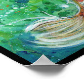 コイマーメイドガーデンポスタープリントbyルネ・ラヴォワ ポスター (角)