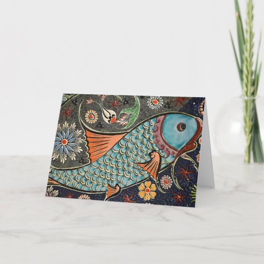 コイモザイクグリーティングカード カード (正面)