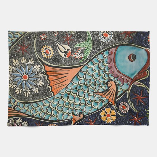 コイモザイク キッチンタオル (横)