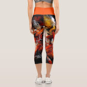 コイヨガパンツ カプリレギンス (裏面)