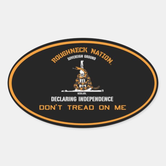 コイル付きリグオイルフィールド 楕円形シール (正面)