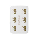 コイル状カッパーヘッドスネークサンダー_コーブ バスマット (正面縦)