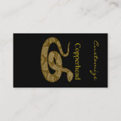 コイル状カッパーヘッドスネークサンダー_コーブ 名刺 (裏面)