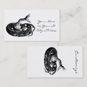 コイル状ラトルズナケサンダー_コーブ 名刺 (正面/裏面)