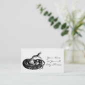 コイル状ラトルズナケサンダー_コーブ 名刺 (スタンド正面)