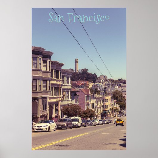 コイロシアのットタワー付き丘 ポスター (正面)