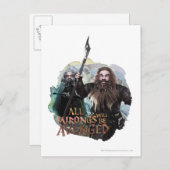 コインとグリン ポストカード (正面/裏面)