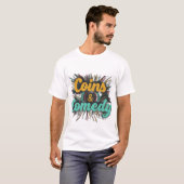 コインとコメディ Tシャツ (正面フル)