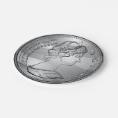 コインのクイーン ペーパープレート (アングル)